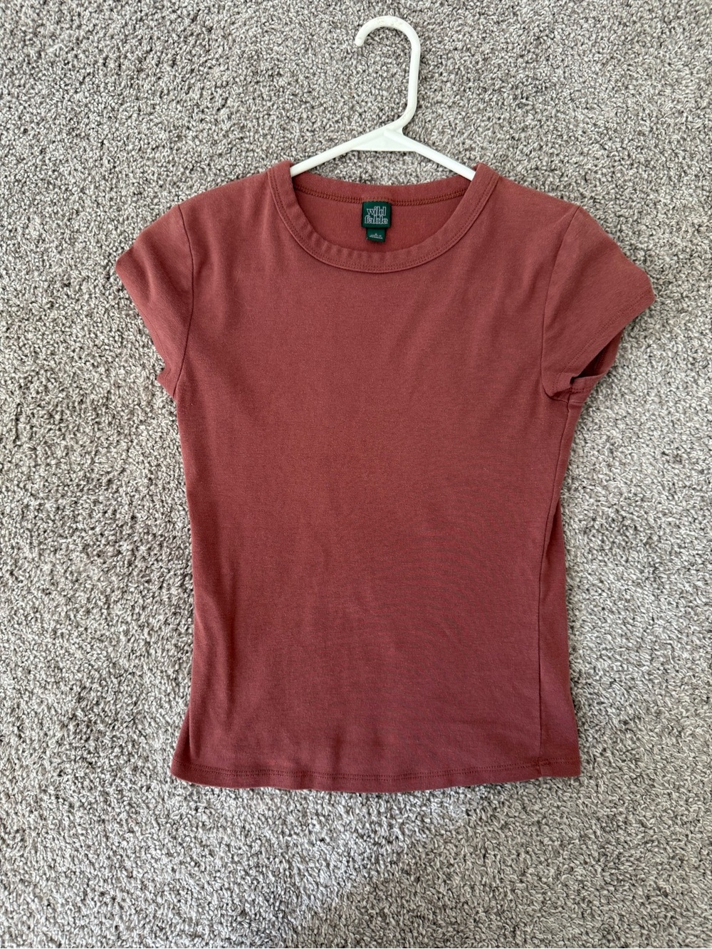 wild fable Short Sleeve Crewneck Tee in Brick